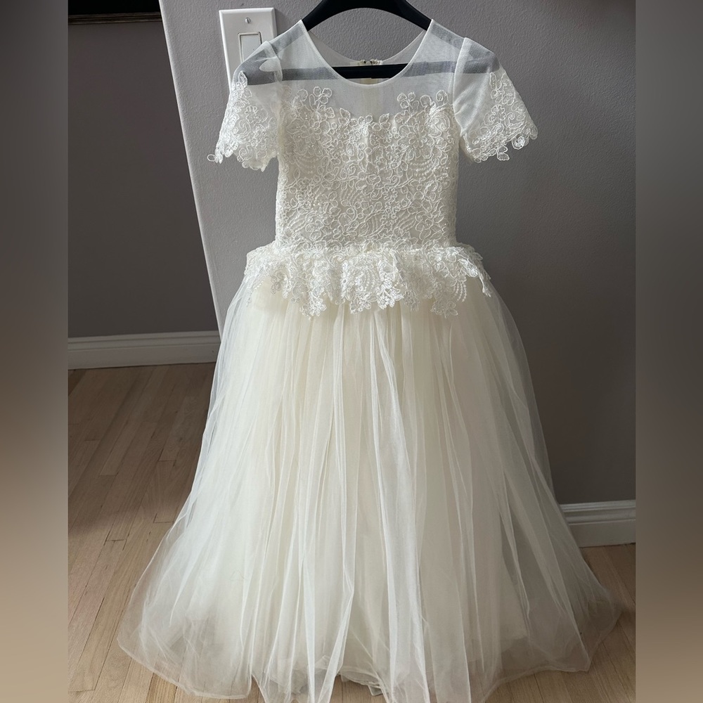 First communion or flower girl dress